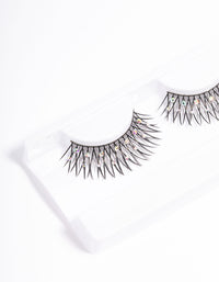 Mixed Diamante Fake Eyelashes - link has visual effect only