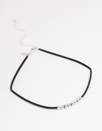 Silver Multi Sphere Choker - link has visual effect only