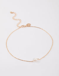 Gold Pearl Choker - link has visual effect only