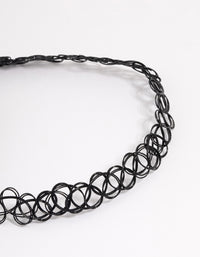 Black Loop Choker - link has visual effect only