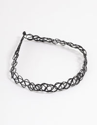 Black Loop Choker - link has visual effect only