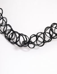 Black Loop Choker - link has visual effect only