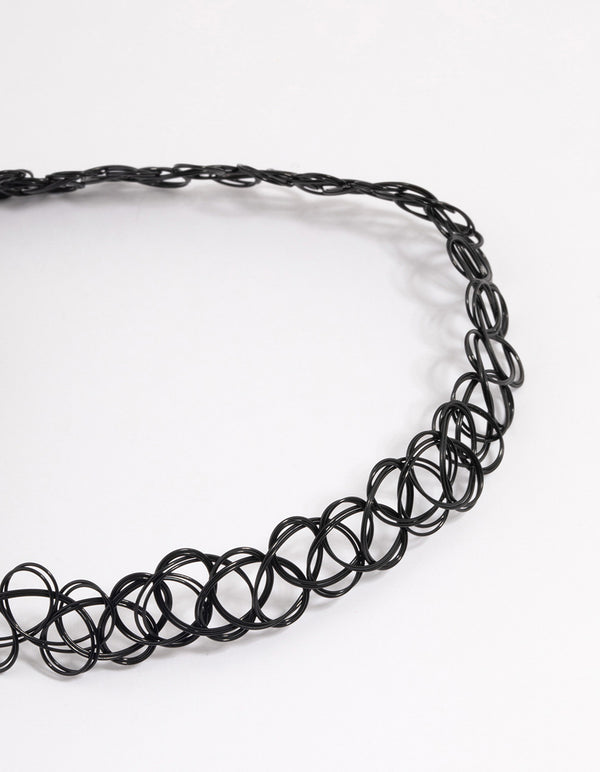 Black Loop Choker