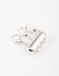 Silver Magnetic Three Necklace Separator - link has visual effect only