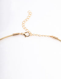 Gold Multi Sun Motif Choker - link has visual effect only