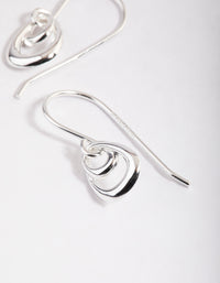 Sterling Silver Organic Drop Earrings - link has visual effect only