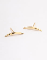 Gold Plated Sterling Silver Climber Earrings - link has visual effect only