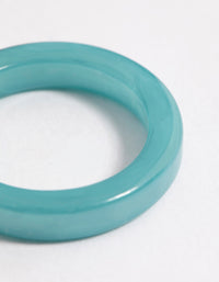 Blue Matte Band Ring - link has visual effect only