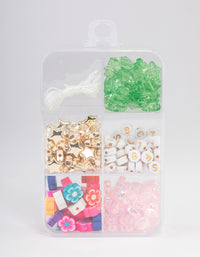 Gold Flower 'Make Your Own' Bead Kit - link has visual effect only