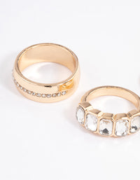 Gold Thick Radiant Ring 4-Pack - link has visual effect only