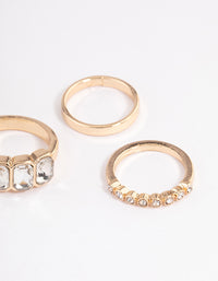 Gold Thick Radiant Ring 4-Pack - link has visual effect only