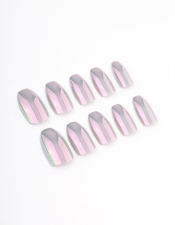 Lilac Glazed Press On Nails