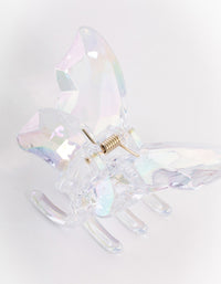 Iridescent Butterfly Claw Clip - link has visual effect only