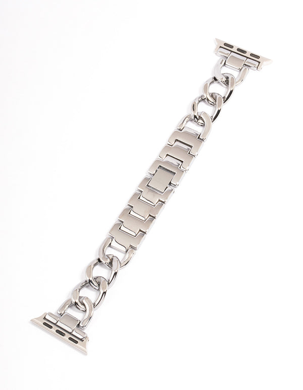 Silver Chain Watch Band 38/40/41mm