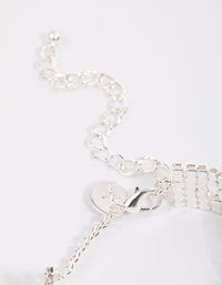 Silver Decorative Statement Anklet Pack - link has visual effect only