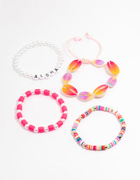 Beaded Wave Bracelet 4-Pack - link has visual effect only