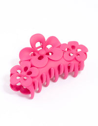 Plastic Blooming Flower Claw Clip - link has visual effect only