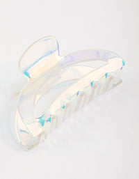 Plastic Holographic Moon Claw Clip - link has visual effect only