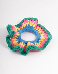 Fabric Cozy Knitted Hair Scrunchie - link has visual effect only