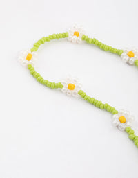 Green Mini Daisy Phone Strap - link has visual effect only