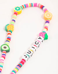 Beaded Juicy Phone Strap - link has visual effect only