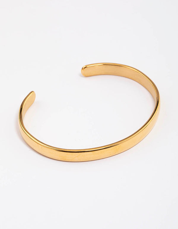 KAZO Bangle Bracelets and Cuffs  Buy KAZO Thick Gold Bracelet Online   Nykaa Fashion