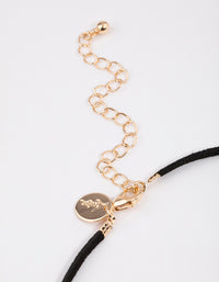 Gold Outline Heart Necklace - link has visual effect only