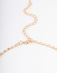 Gold Lattice Cup Chain Necklace - link has visual effect only