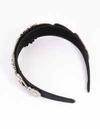 Mixed Floral Diamante Headband - link has visual effect only