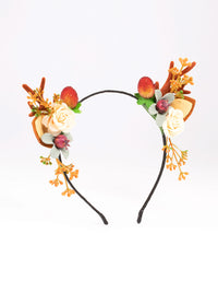 Fabric Wonderland Reindeer Headband - link has visual effect only