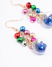 Christmas Bell Shaker Drop Earrings - link has visual effect only