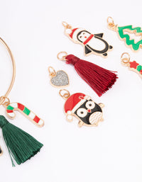 Kids Novelty Gold DIY Christmas Bracelet Pack - link has visual effect only