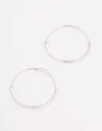 Sterling Silver Hoop Earrings 16mm - link has visual effect only