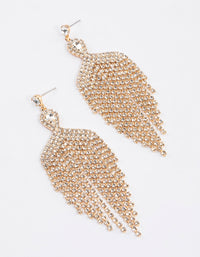 Gold Chandelier Drop Earrings - link has visual effect only