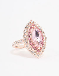 Rose Gold Opulent Marquise Ring - link has visual effect only