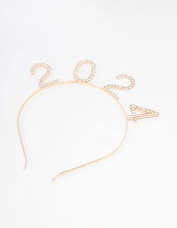 Gold Crystal 2024 Headband - link has visual effect only