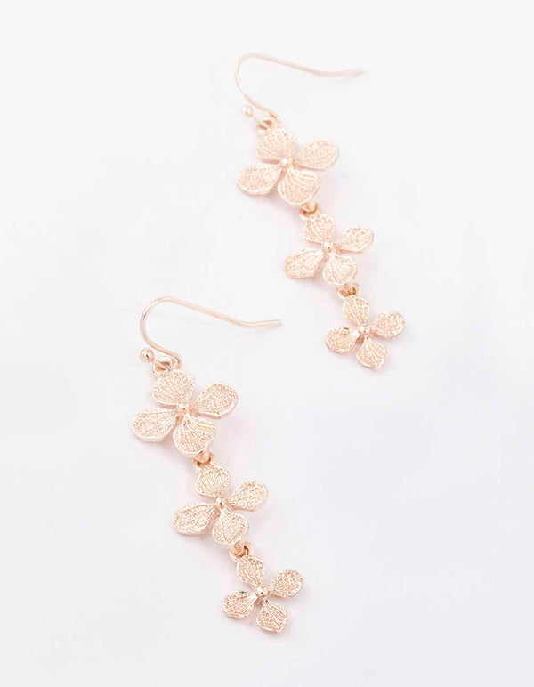 Rose gold deals earrings lovisa