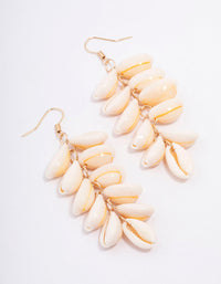 Natural Shell Drop Earrings - link has visual effect only