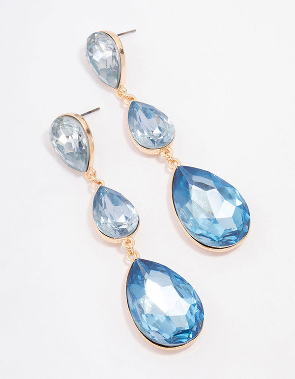 Stone drop deals earrings