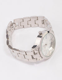 Silver Large Roman Numeral Watch - link has visual effect only