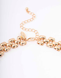 Gold Chunky Vintage Chain Necklace - link has visual effect only