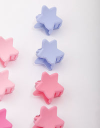 Kids Mini Star Hair Claw Clip 10-Pack - link has visual effect only