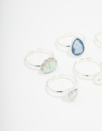 Kids Mermaid Ring Pack - link has visual effect only