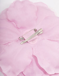 Move Fabric Chiffon Flower Hair Clip & Brooch Pin - link has visual effect only