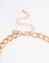 Gold Coin & Pearl Choker Necklace - link has visual effect only