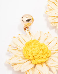 Summer Flower Drop Earrings - link has visual effect only