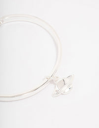 Silver Planet Toggle Bracelet - link has visual effect only