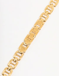 Vintage Gold Chain Watch Strap 42/44/45 mm - link has visual effect only