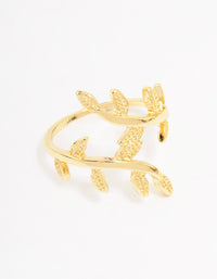 Gold Plated Vine Wrap Ring - link has visual effect only