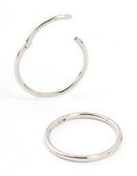 Surgical Steel Sleeper Earrings 12MM - link has visual effect only